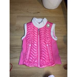 Little Girls OBERMEYER Puffer Vest Size 4